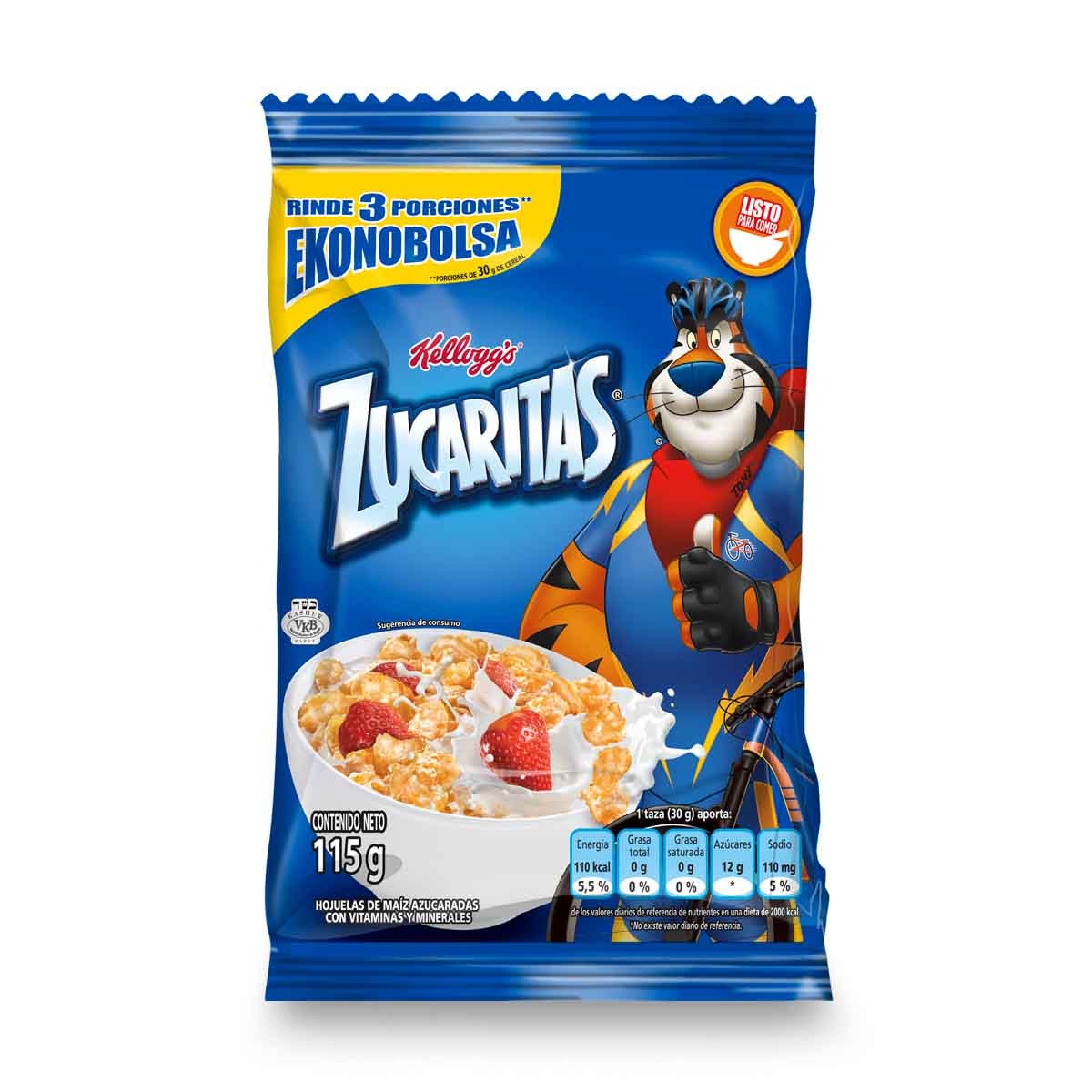Cereal Zucaritas Kellogg's Megas X115 Gr Cereales Alimentos y