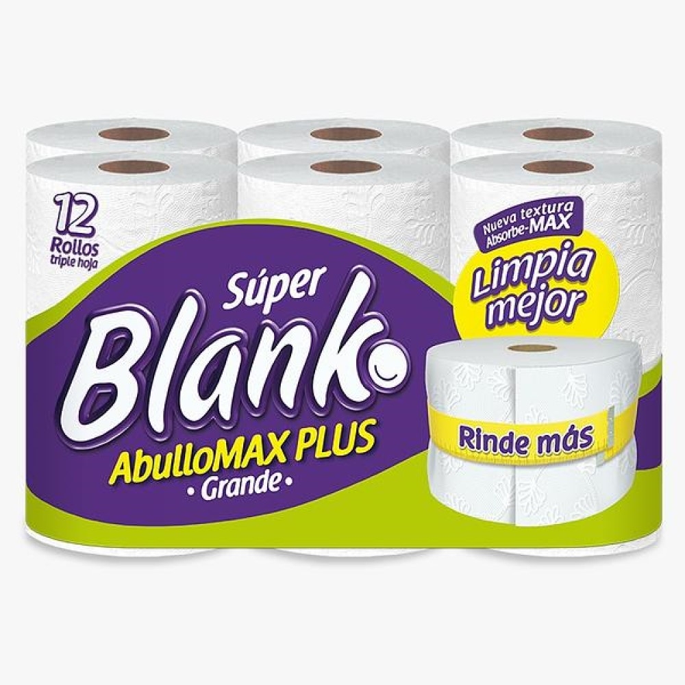 Mes mezclador Persona australiana Super Blanco Papel Higienico Grande Abullonado 12Rx22M