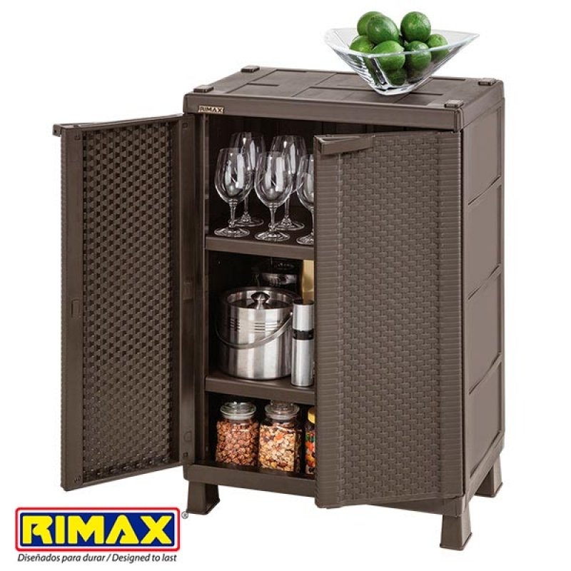 Armario Mediano Rimax Rattan Muebles Hogar