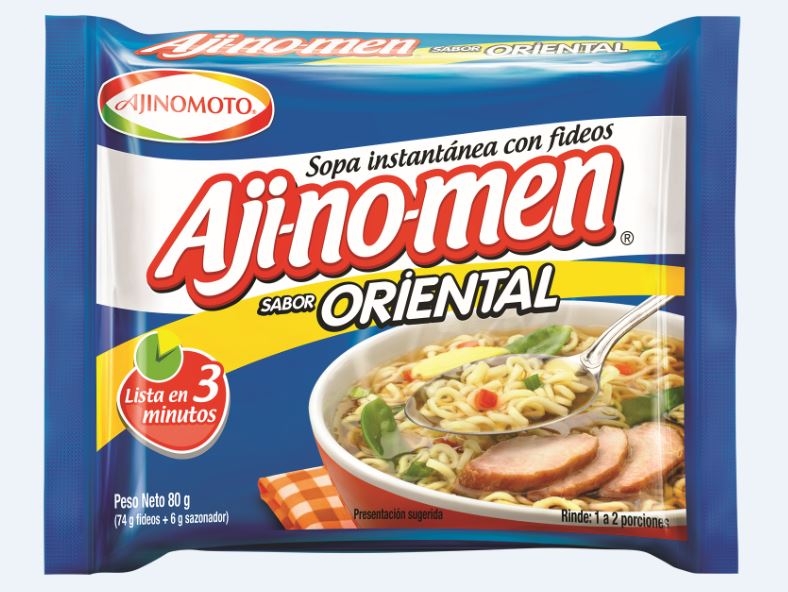 Sopa Ajinomen Instantánea Oriental X 80gr