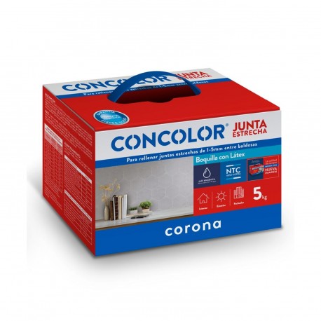 Concolor Junta Estrecha Blanco Antig x5K