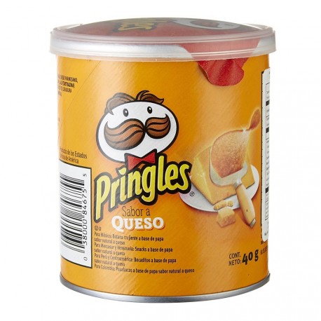 Papas Pringles Queso x 40Gr