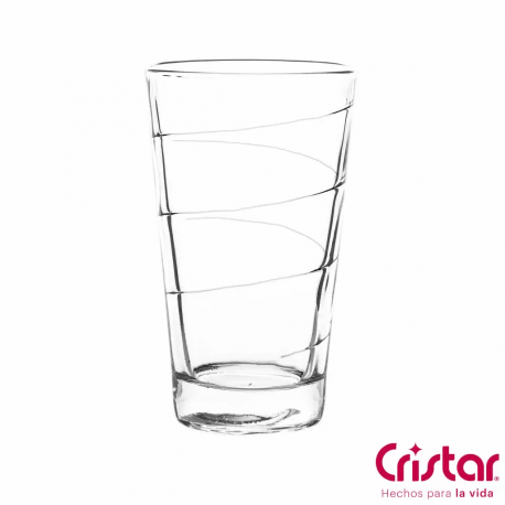 Vaso Spiral Beb 12 Oz Cristar