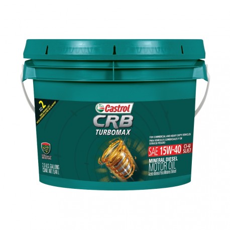 Aceite CRB TurboMax 15W40 Cñte 2.5G Castrol