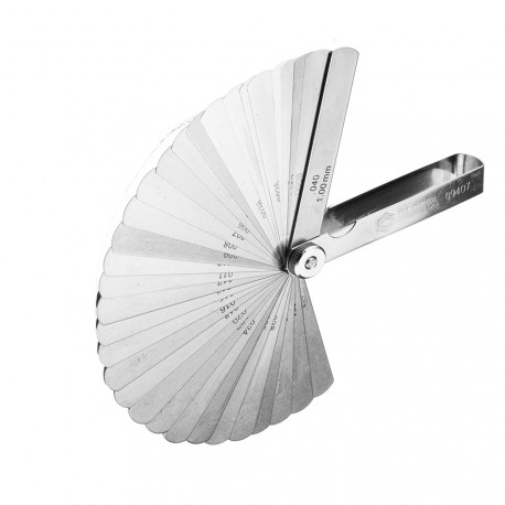 JUEGO DE CALIBRADORES SATA  DE GALGAS 32PC 0.02 - 1 MM