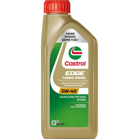 Aceite Castrol Edge Turbo Diesel 5W40 X 1 Litro