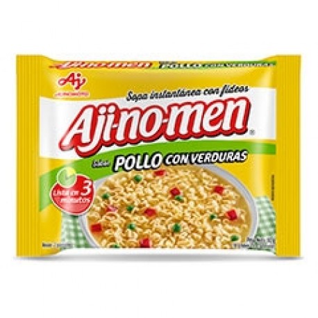 Sopa Ajinomen Pollo Verduras x80g