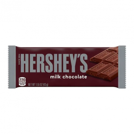 Hershey MilkChocolat 43gx12 DSP