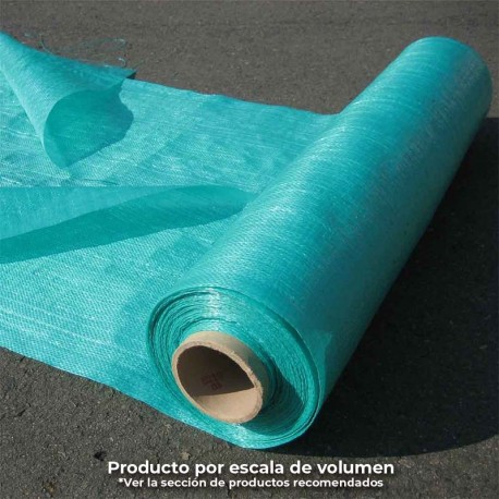 Tela PP Circ  GF Cerramiento 200cm  Excala Verde/Verde uv 2 meses 100 m/r abierta doblada