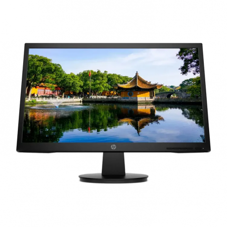 Monitor HP 21.4" Pulgadas V22v G5 Plano FHD Negro