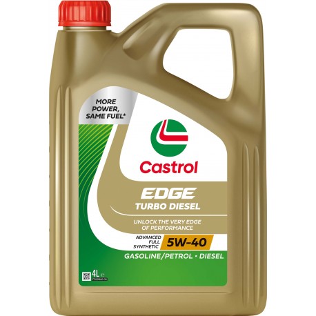 Lubricante Castrol Para Motor Edge Turbo Diesel  5W-40 4X4L H