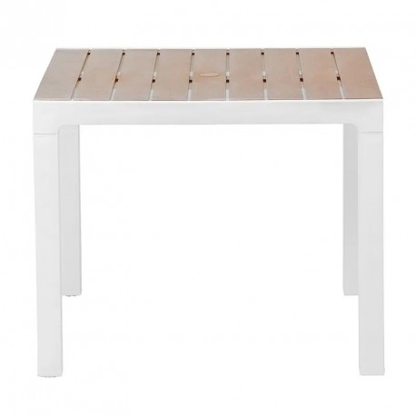 Mesa Madeira Cuadrada Caramelo