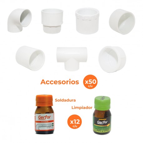Combo Gerfor Tubo Pack Presión 