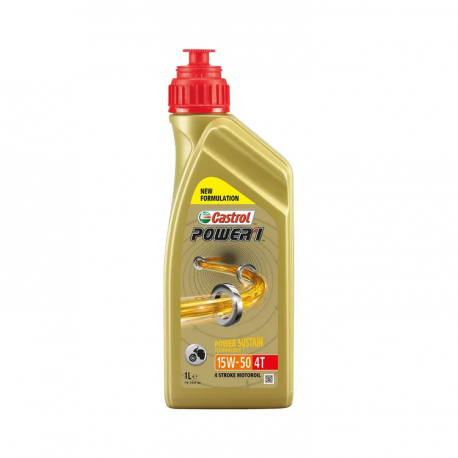 Aceite Castrol Power1 4T 15W50 X 1 Litro