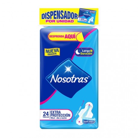 Toallas Higiénicas Nosotras Extra Protección Display 