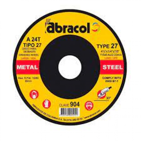 Dis24 4.1/2"x1/4"x7/8"P.Met