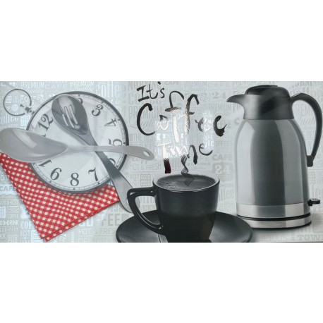 Corona Base Decorada Coffee Time