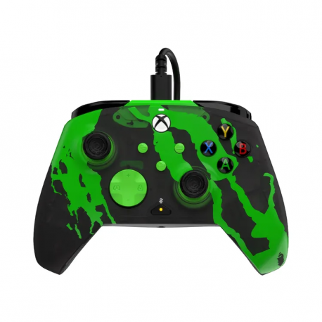 Control PDP Alámbrico para XBOX Rematch Glow Negro|Verde