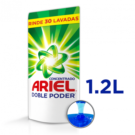 Detergente Líquido Ariel Jabón Concentrado 