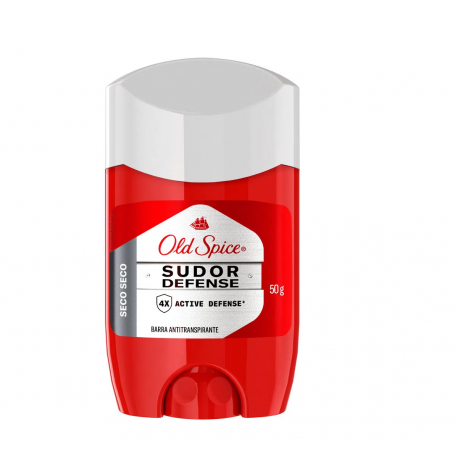 Barra Antitranspirante Old Spice Sudor Defense Seco Seco 50 g