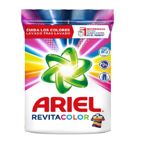 Detergente Ariel En Polvo Revita Color X 125gr