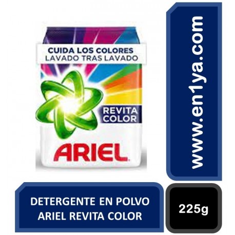 Detergente Ariel En Polvo Revita Color X 225gr