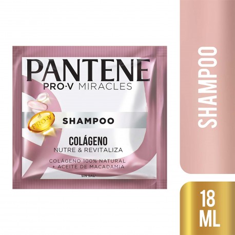 Shampoo Pantene Colageno 18ml