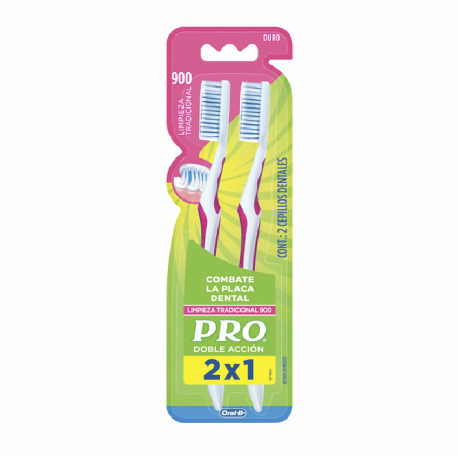 Cepillo Dental Duralon PRO Doble Acci n 2 Un