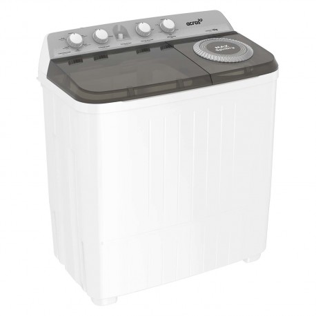 Lavadora ACROS Semiautomática 15 KG ALD1545JE Blanco 33 Lb