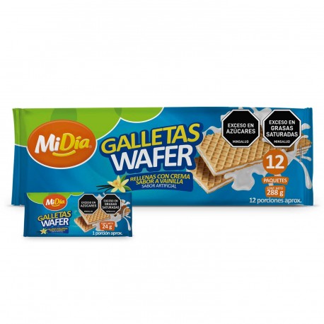 Galleta Wafer MiDía 288Gr