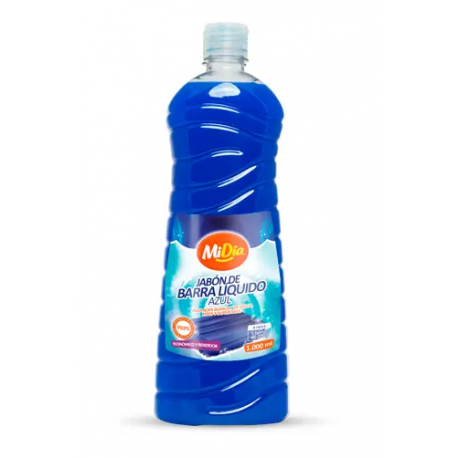 Jabón de Barra Líquido Azul MiDía 1000ml