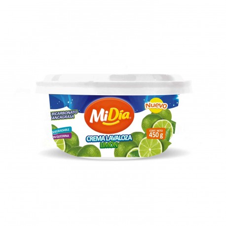 Lavaloza Crema Limón MiDía x450g