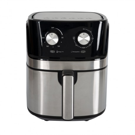 Freidora de Aire Negra Kalley 6.3 Litros K-MAF6 