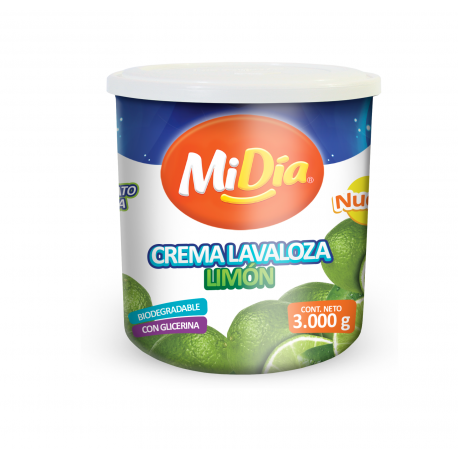 Crema Lavaloza MiDía x 3.000 g