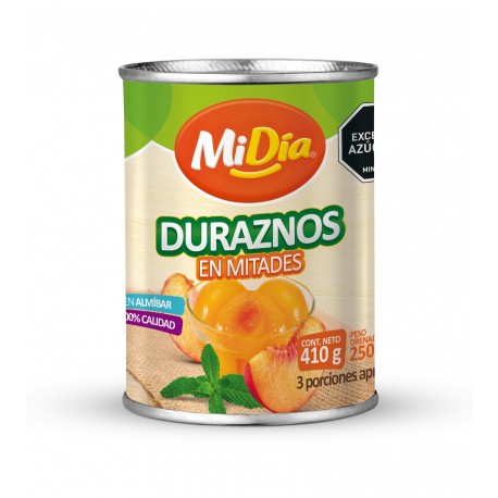 Duraznos mits MiDia lata 410g