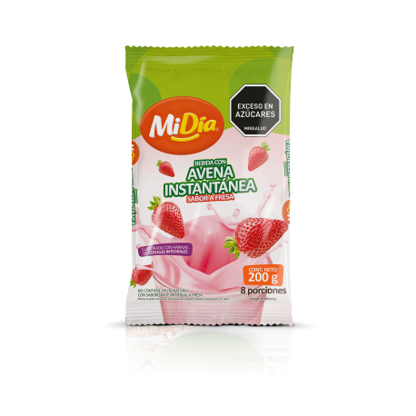 Avena Fresa MiDía 200g