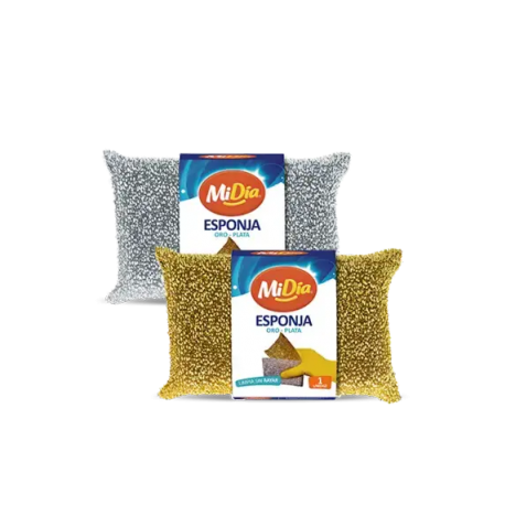 Esponja Oro/Plata MiDía X 1 Unidad