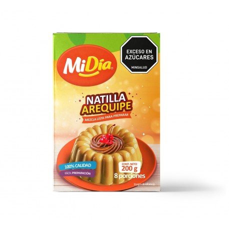 Natilla Arequipe MiDia Caja 200G