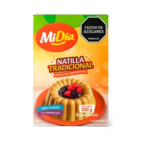 Natilla Tradicional Mi Dia Caja 200g 