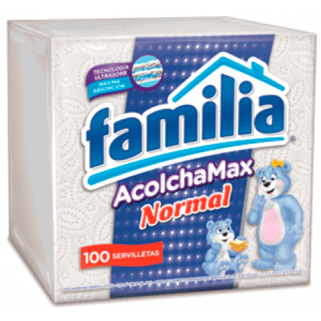 Servilletas Familia Acolchamax X 100 Unidades