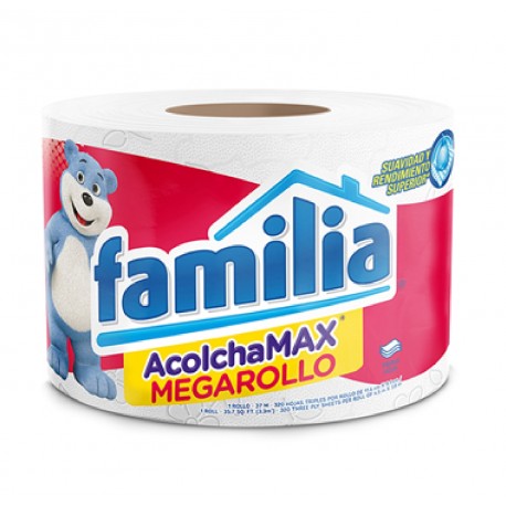 Papel Higiénico Acolch Mega X1R 29.6Mt Familia