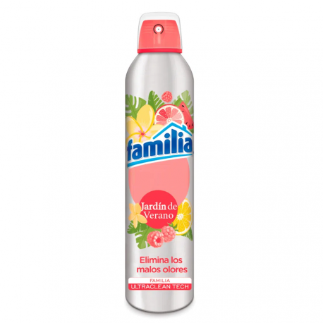 Eliminador De Olores Familia Baño Jardín x300ml