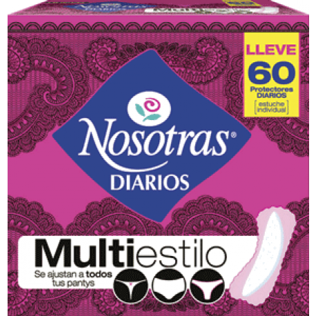 Nosotras Protectores Multiestilos X60Und