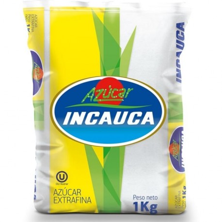 Azucar Incauca Refinada. X 1Kg.