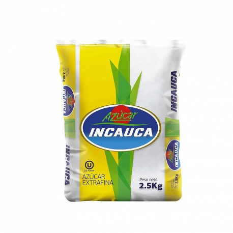 Azúcar Incauca Extrafina Blanca  x2.5Kg