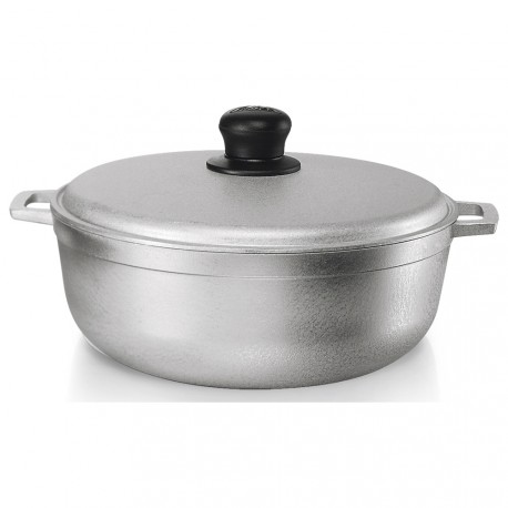 Caldero Fundido con Tapa 44 Cm Imusa