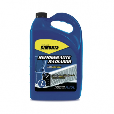 Refrigerante Radiador Simoniz Qualitor Azul 1 Galón