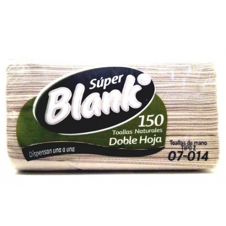 Toallas Mano Super Blanko Nat DH 24x150
