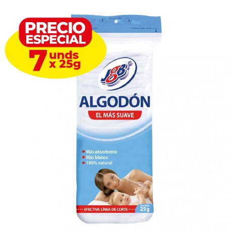 Algodón JGB Zigzag 7 und x 25g Precio Especial