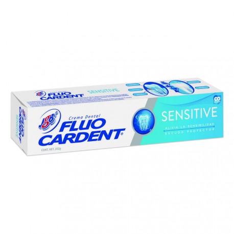Crema Dental JBG Fluocardent Sensitive x 102g